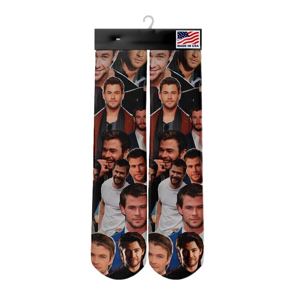 Chris Hemsworth Socks - Picture 1 of 1